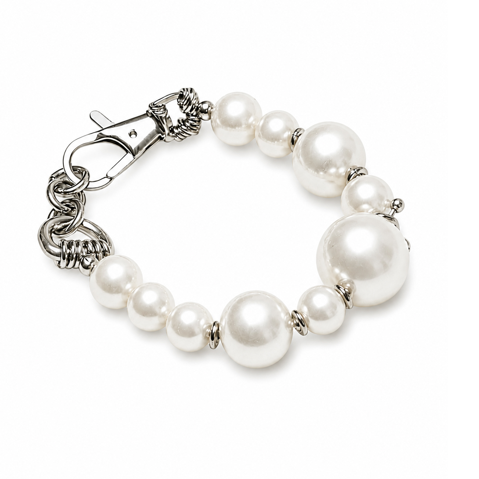 Kirei Core — Sculptural Statement Pearl Bracelet